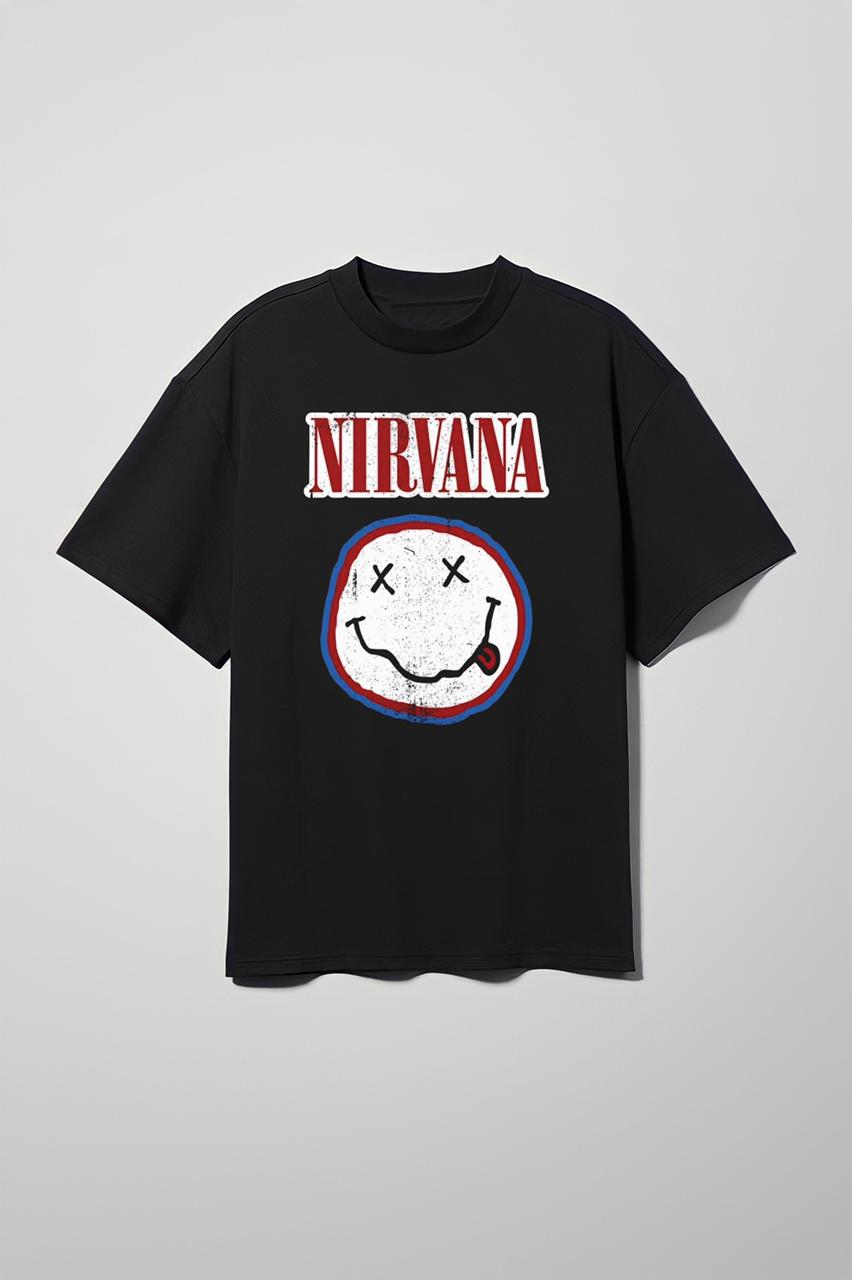 nirvana t shirt hmv